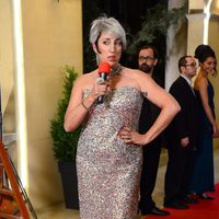 Rossy de Palma en el rodaje de 'Solo Química'