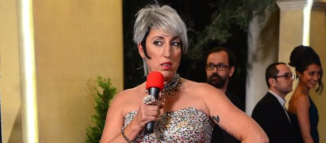 Rossy de Palma en el rodaje de 'Solo Química'