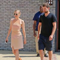 Diane Kruger y Joshua Jackson en la fiesta del Memorial Day 2014 de Joel Silver