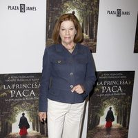 Natalia Figueroa en la presentación del libro 'La Princesa Paca'