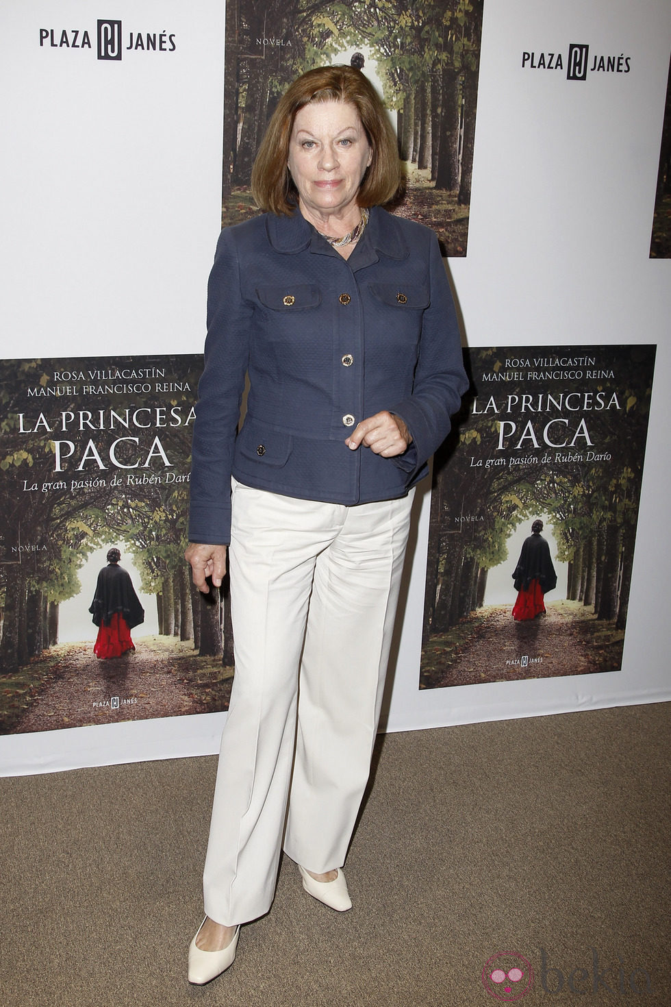 Natalia Figueroa en la presentación del libro 'La Princesa Paca'