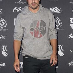 Fernando Alonso en el club 'Billionaire' de Roma