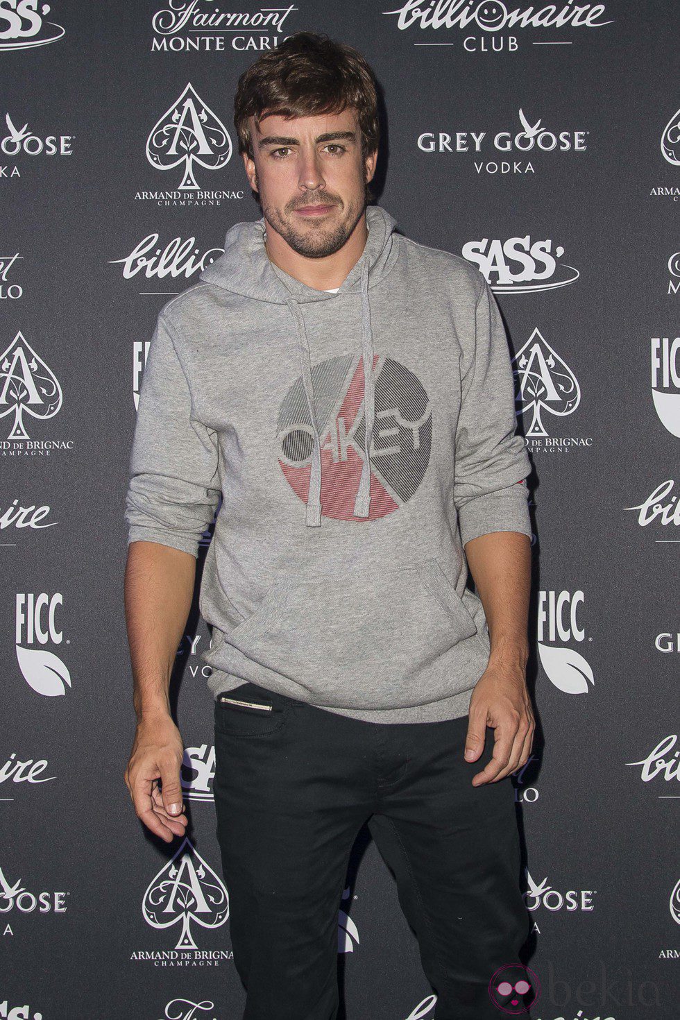 Fernando Alonso en el club 'Billionaire' de Roma