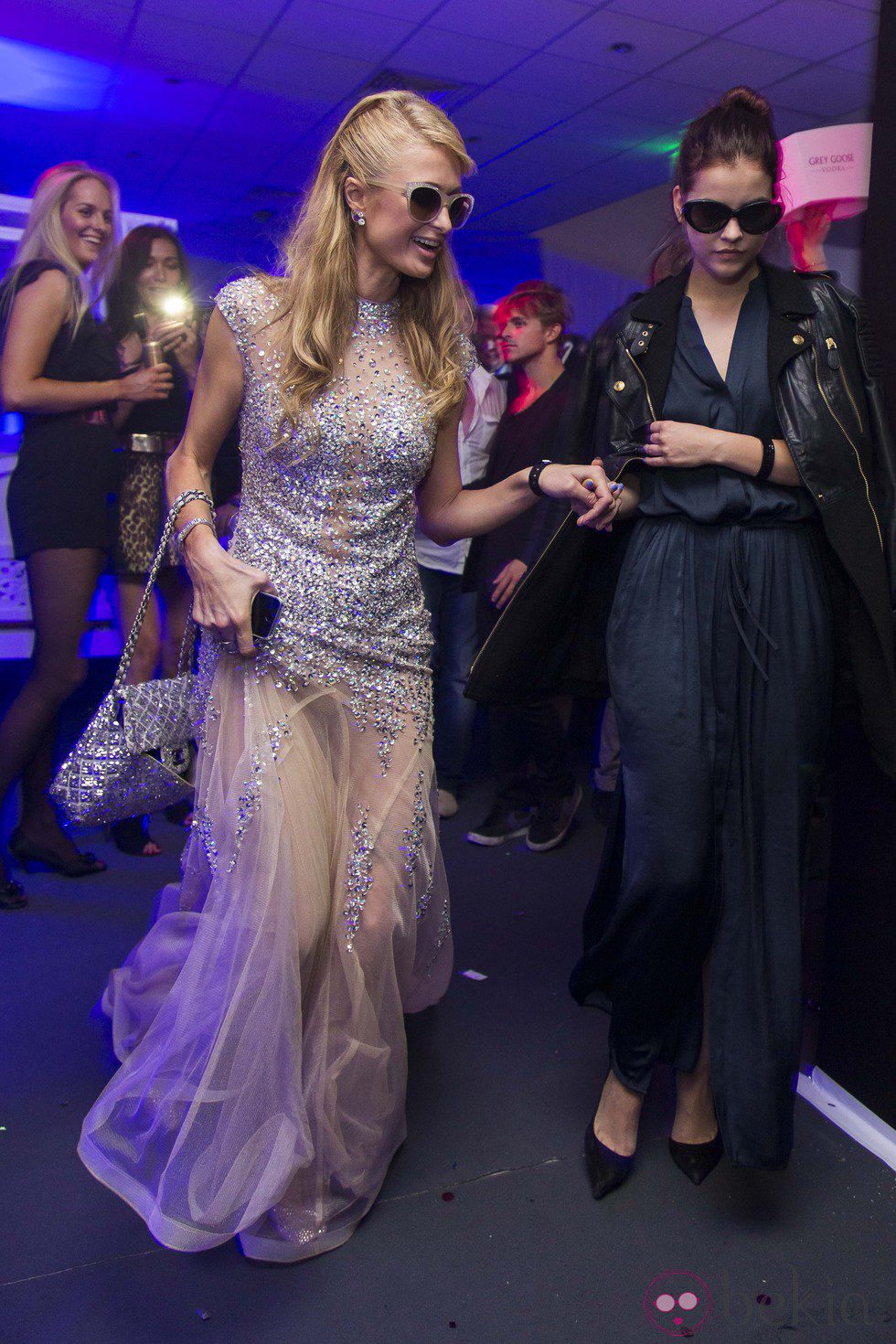 Paris Hilton en el club 'Billionaire' de Roma