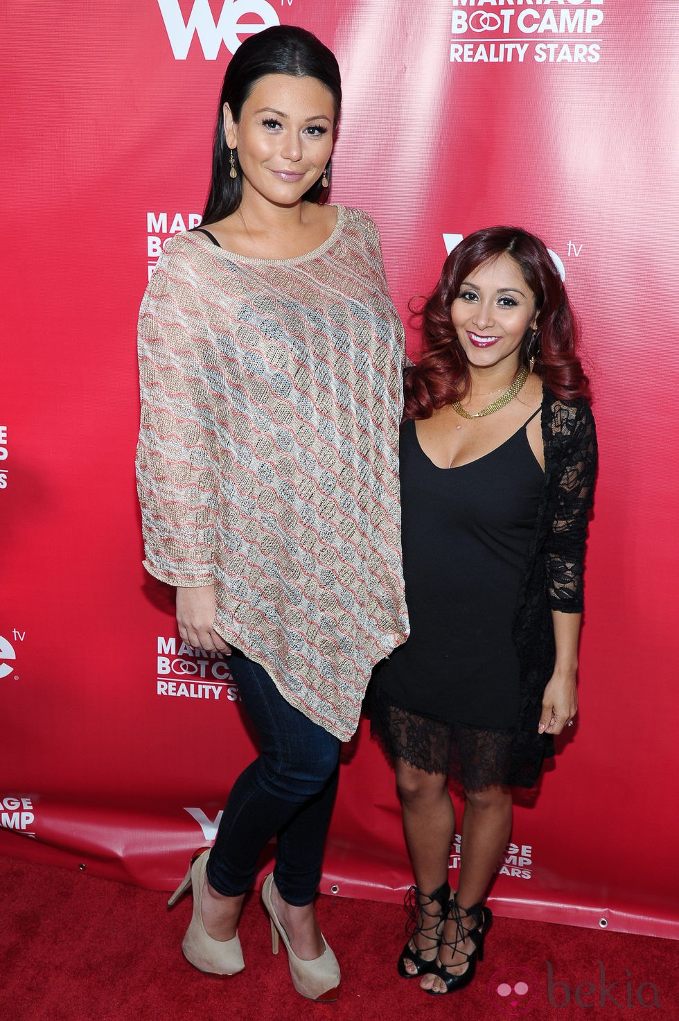 Jwoww y Snooki pasean sus embarazos en un evento de 'Marriage Boot Camp: Reality Stars'