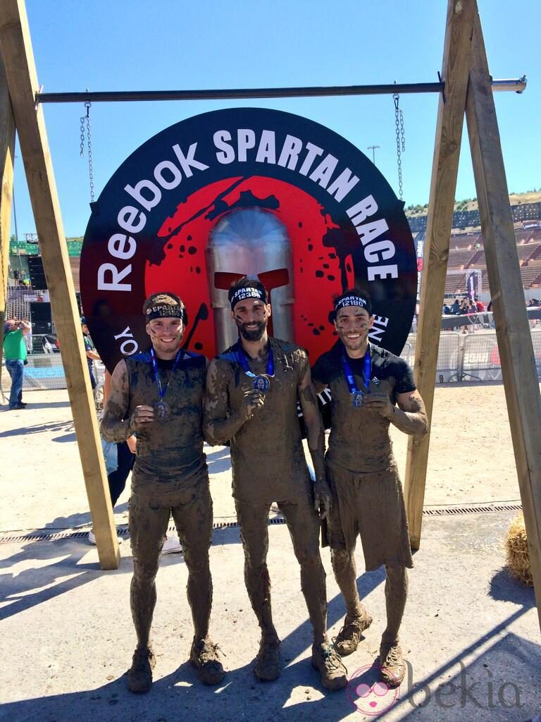 Álvaro Arbeloa en la Spartan Race Madrid 2014