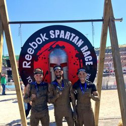 Álvaro Arbeloa en la Spartan Race Madrid 2014