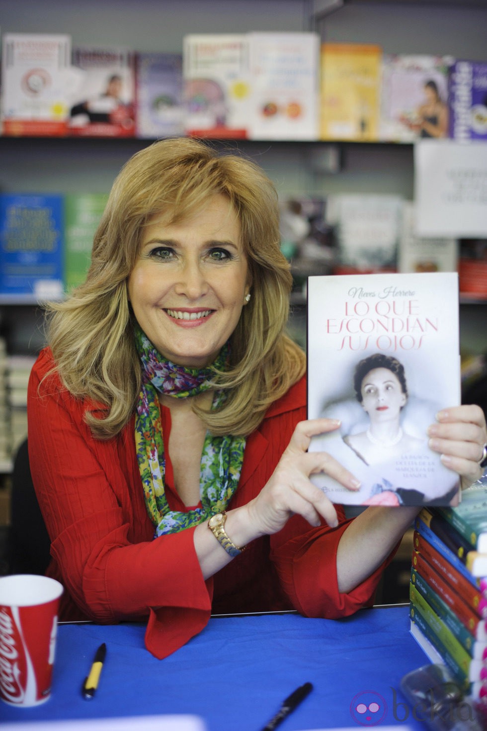 Nieves Herrero en la Feria del Libro de Madrid 2014