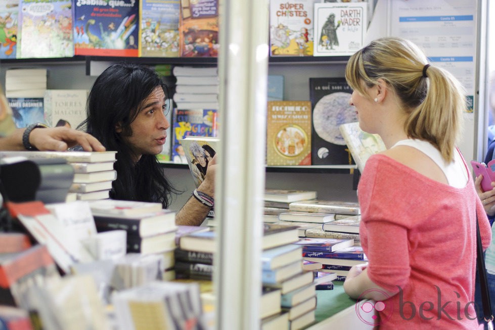 Mario Vaquerizo en la Feria del Libro de Madrid 2014