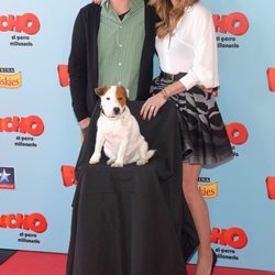 Ivan Massagué y Patricia Conde en la premiere de 'Pancho, el perro millonario' en Madrid