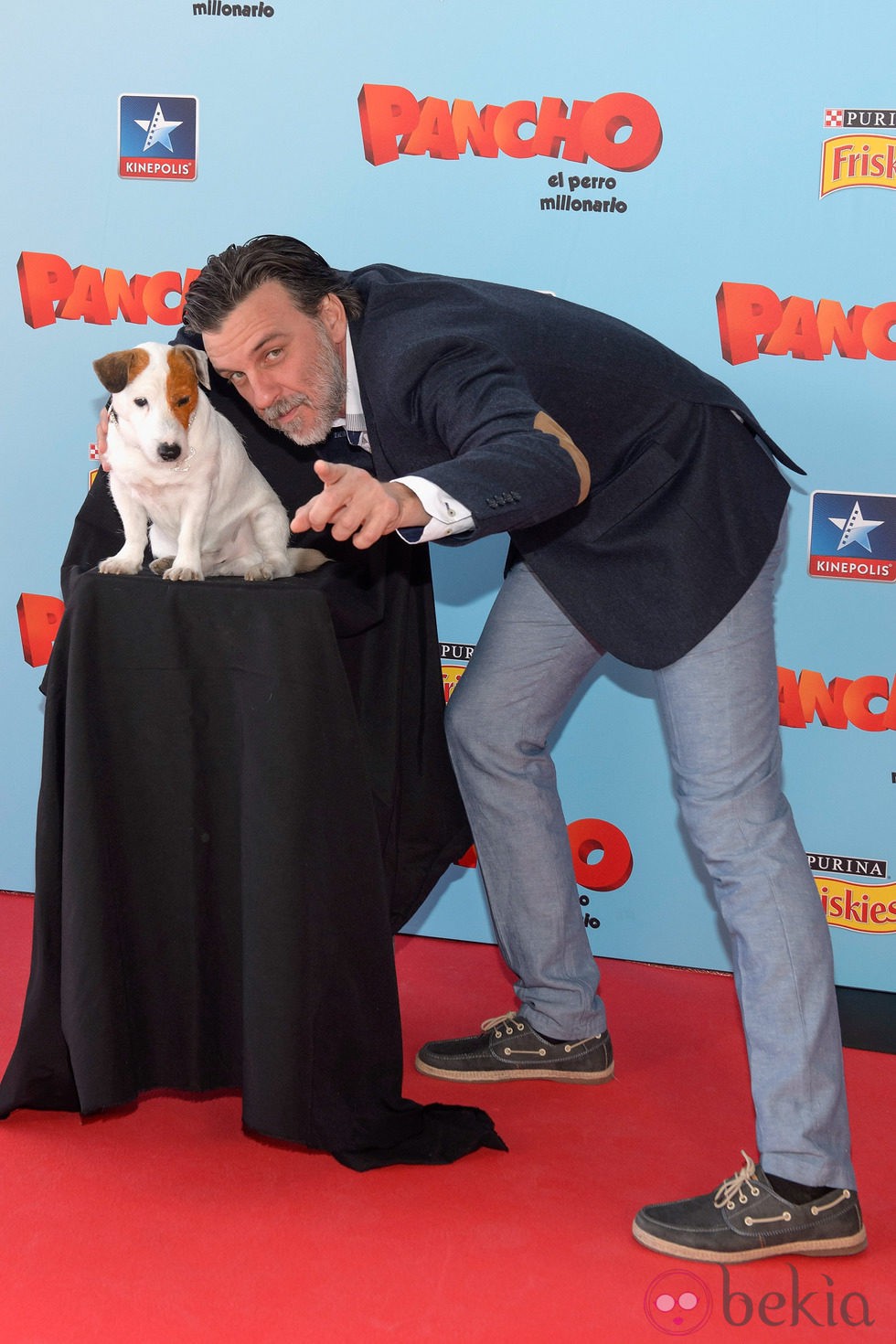 Armando del Río en la premiere de 'Pancho, el perro millonario' en Madrid