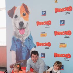 Arturo Valls en la premiere de 'Pancho, el perro millonario' en Madrid