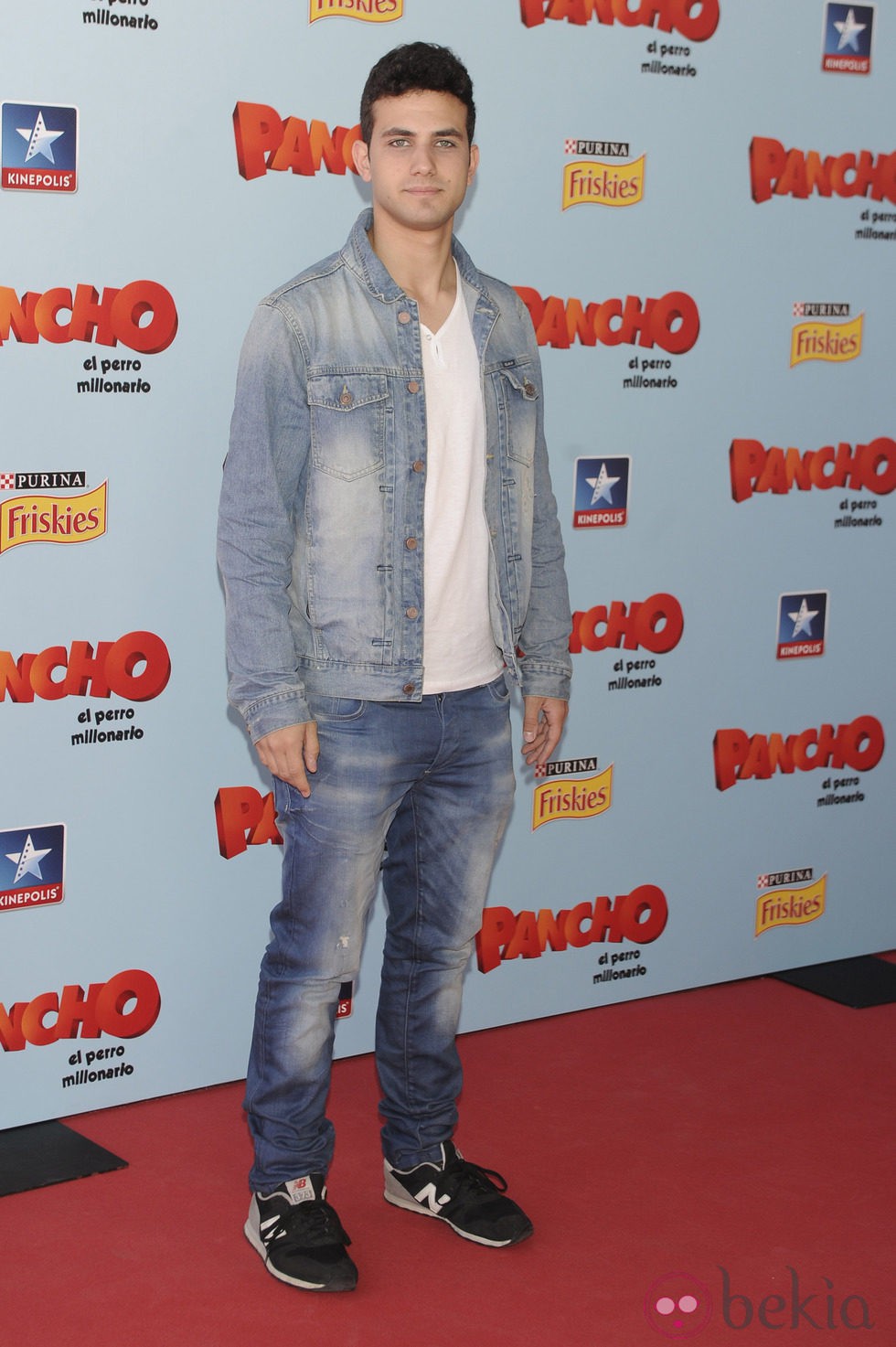 Samy Khalil en la premiere de 'Pancho, el perro millonario' en Madrid