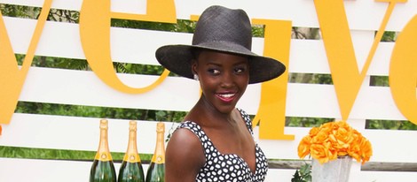 Lupita Nyong'o en Veuve Clicquot Polo Classic