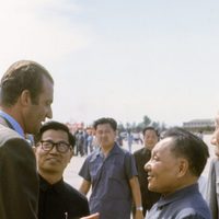 El Rey Juan Carlos recibido por Teng Tsiao en Pekín