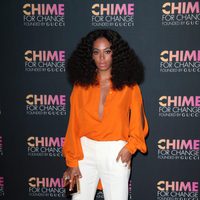 Solange Knowles en el aniversario de la fundación Chime For Change 