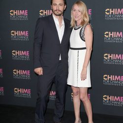 James Franco y Frida Gianinni en el aniversario de la fundación Chime For Crime