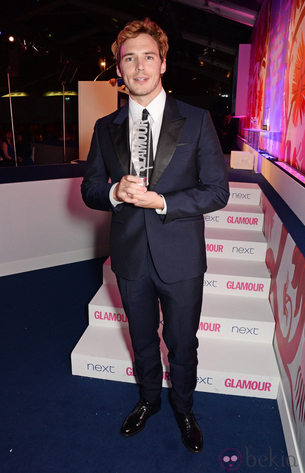 Sam Claflin en los Premios Glamour Mujeres del Año 2014 de Londres