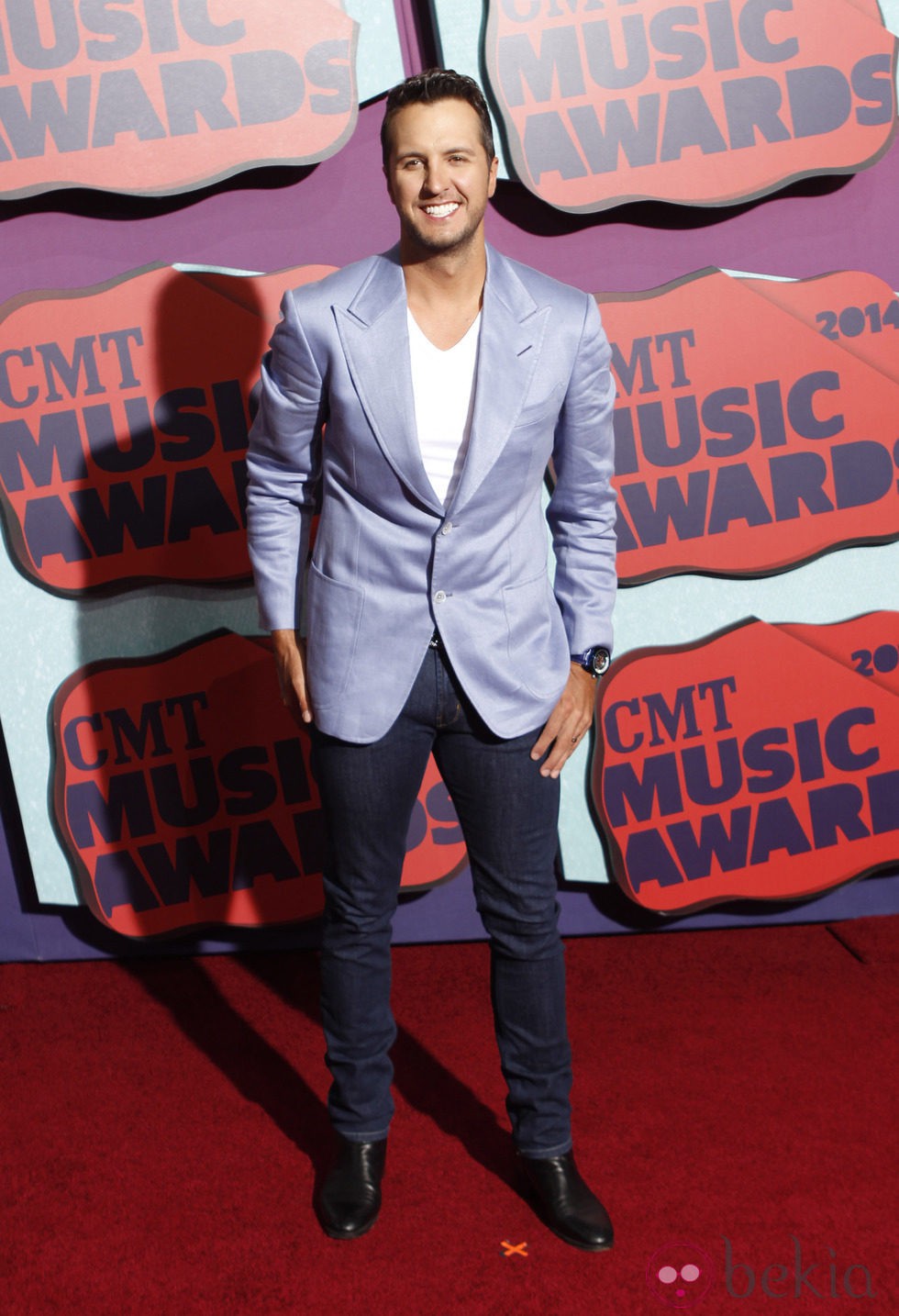 Luke Bryan en los CMT Music Awards 2014