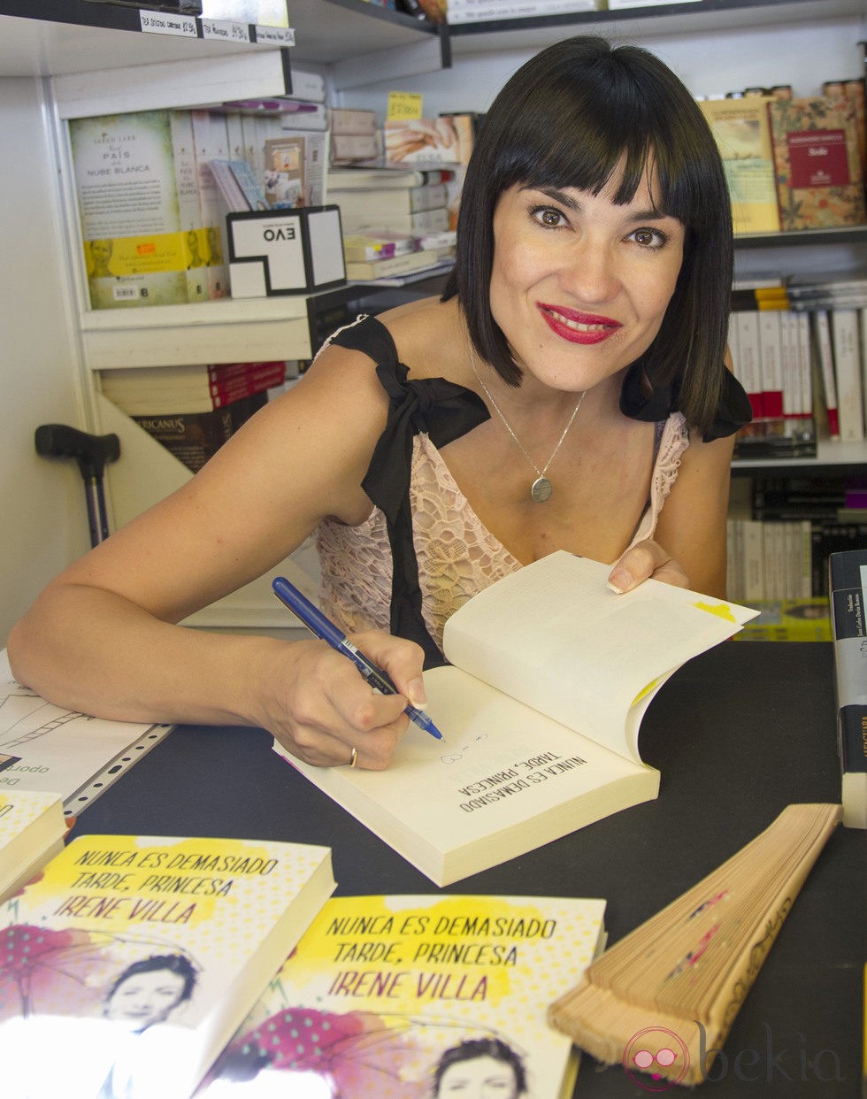 Irene Villa en la Feria del Libro de Madrid 2014