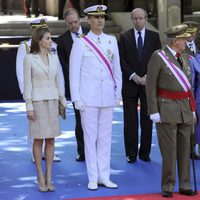 Los Reyes y los Príncipes de Asturias en el Día de las Fuerzas Armadas 2014