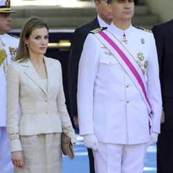 Los Príncipes de Asturias en el Día de las Fuerzas Armadas 2014