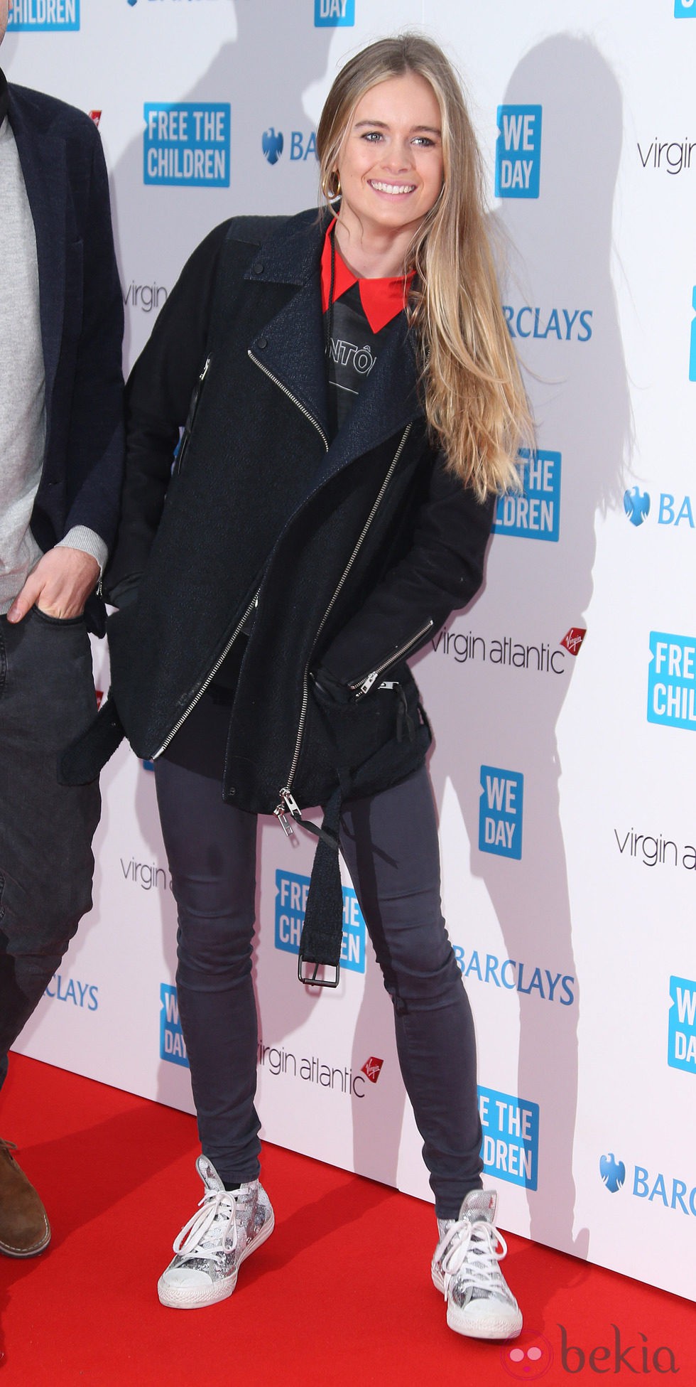 Cressida Bonas en el evento We Day 2014