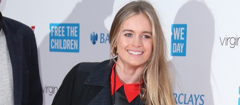 Cressida Bonas en el evento We Day 2014