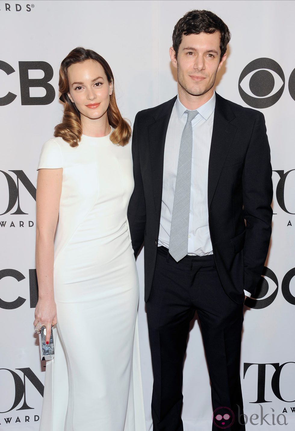 Leighton Meester y Adam Brody en los Tony Awards 2014