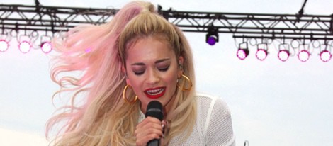 Rita Ora se entrega a su público en Washington tras romper con Calvin Harris