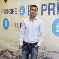 Álex González en la presentación del rodaje de la segunda temporada de 'El Príncipe'