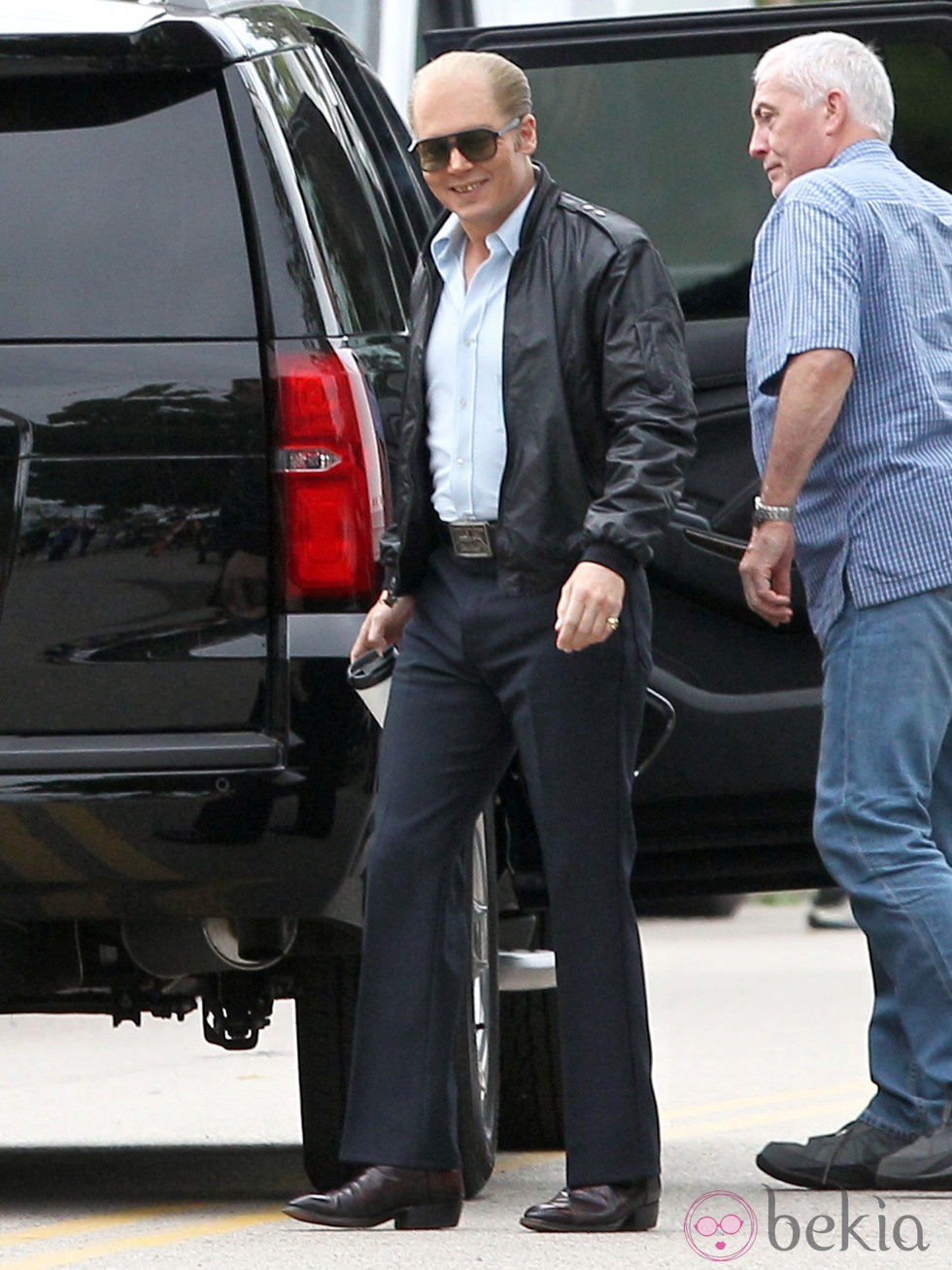 Johnny Depp celebra su 51 cumpleaños en el rodaje de 'Black Mass'