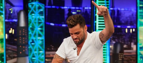 Ricky Martin bailando en 'El Hormiguero'