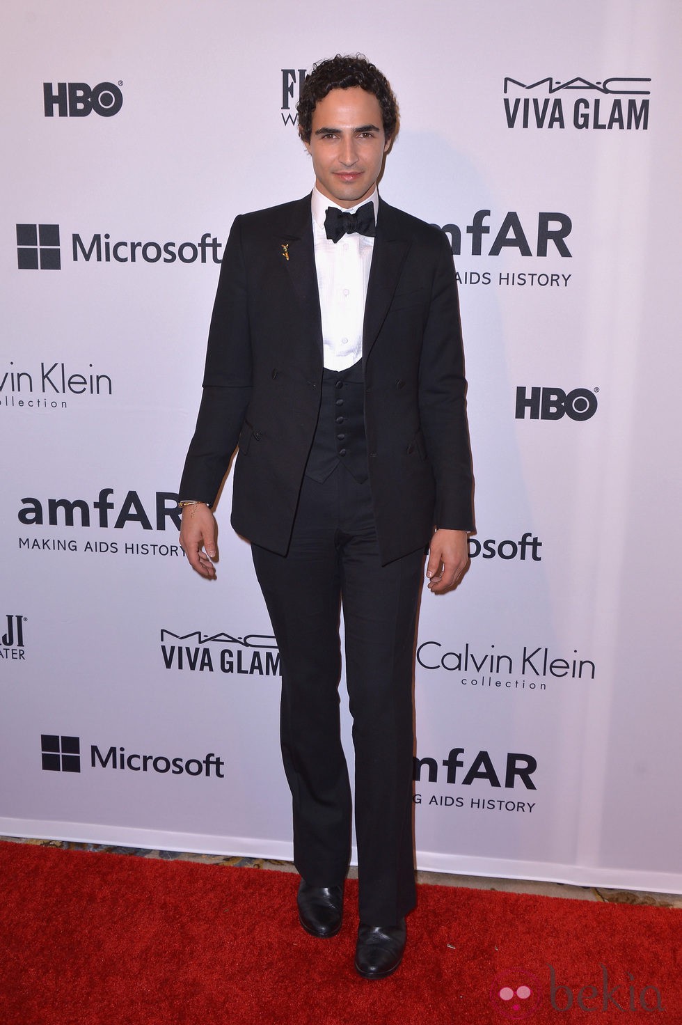 Zac Posen en la Inspiration Gala 2014 de amfAR