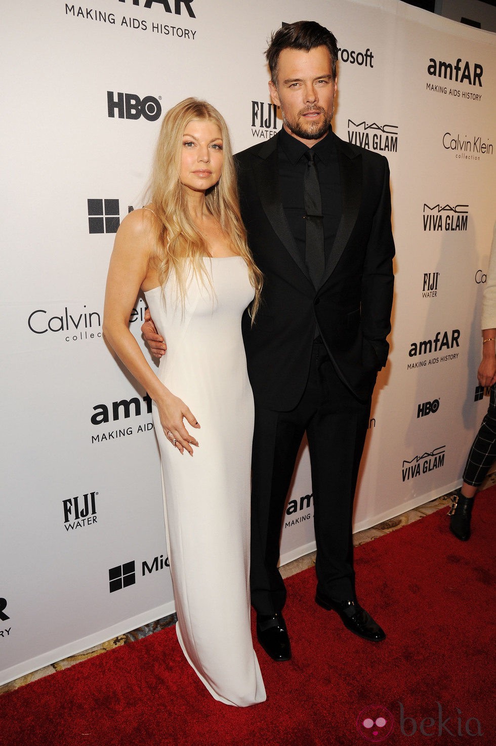 Fergie y Josh Duhamel en la Inspiration Gala 2014 de amfAR