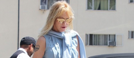 Melanie Griffith reaparece después de su ruptura con Antonio Banderas