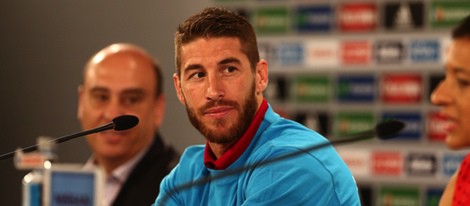 Sergio Ramos siendo nombrado nuevo embajador de Unicef