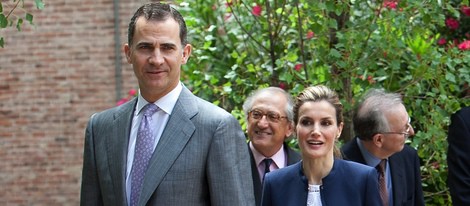 Los Príncipes Felipe y Letizia en su última reunión del Patronato de la Residencia de Estudiantes antes de ser Reyes