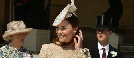 Kate Middleton en una Garden Party