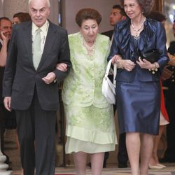 La Reina Sofía y los Duques de Soria en la clausura del curso de la Escuela de Música Reina Sofía