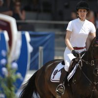 Carlota Casiraghi en la competición hípica CSI5 de Cannes