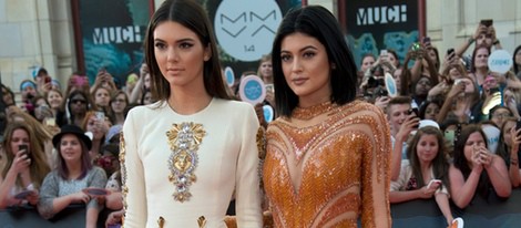 Kendall y Kylie Jenner en los Premios Much Music Video 2014