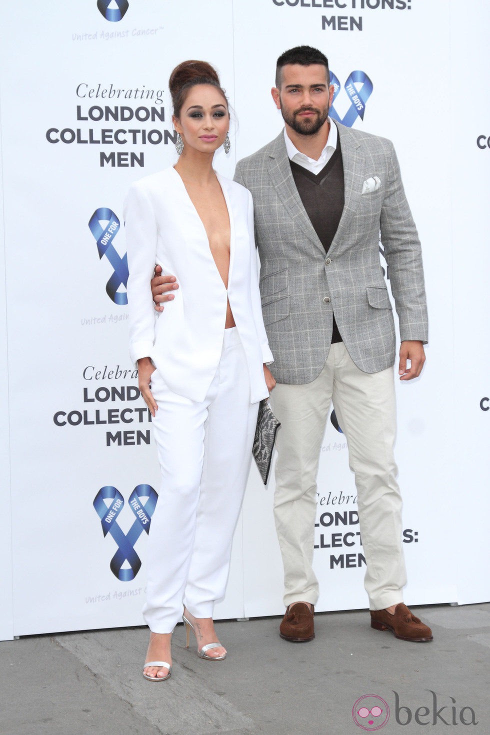 Cara Santana y Jesse Metcalfe en la gala benéfica 'One for the Boys'