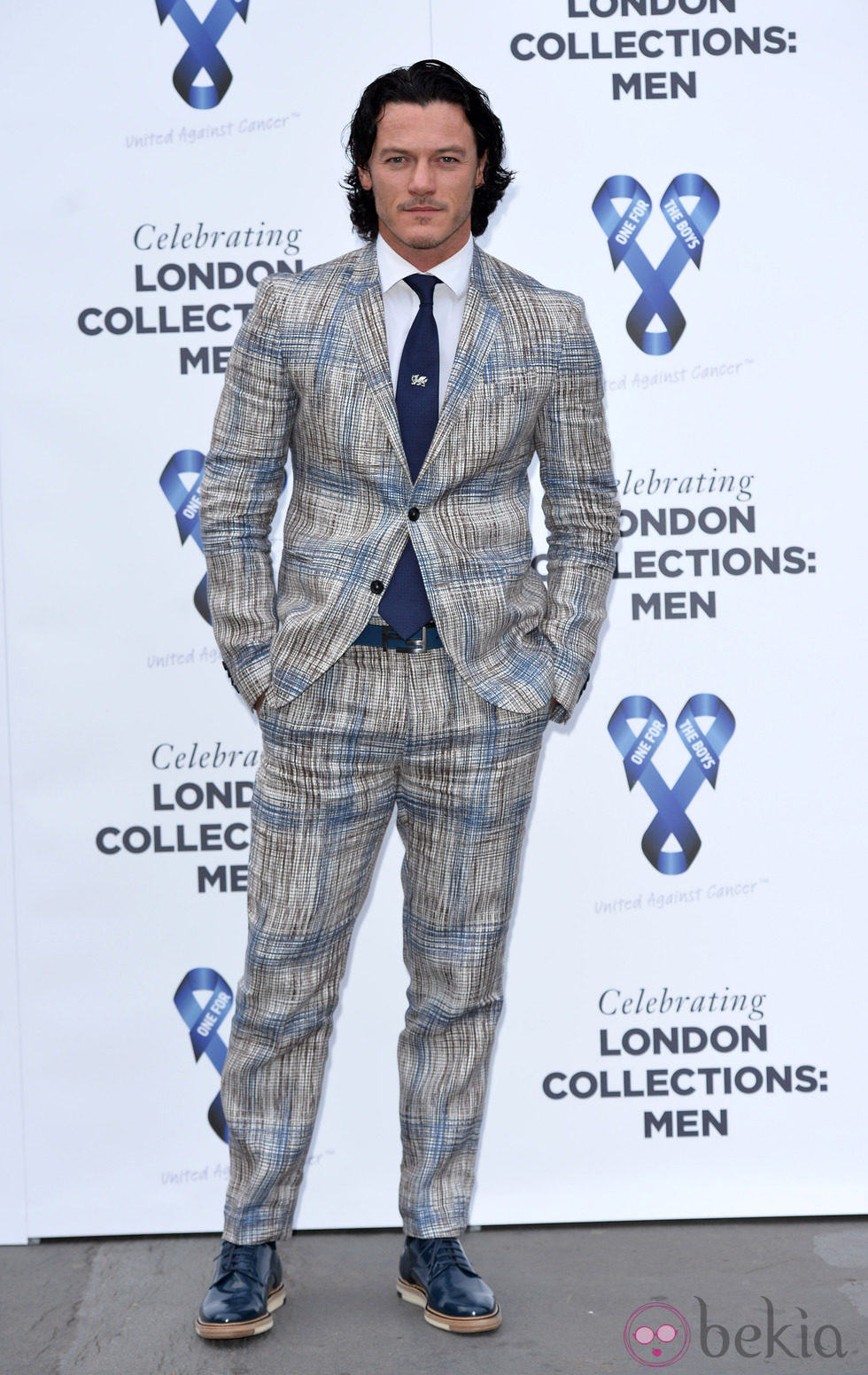 Luke Evans en la gala benéfica 'One for the Boys'