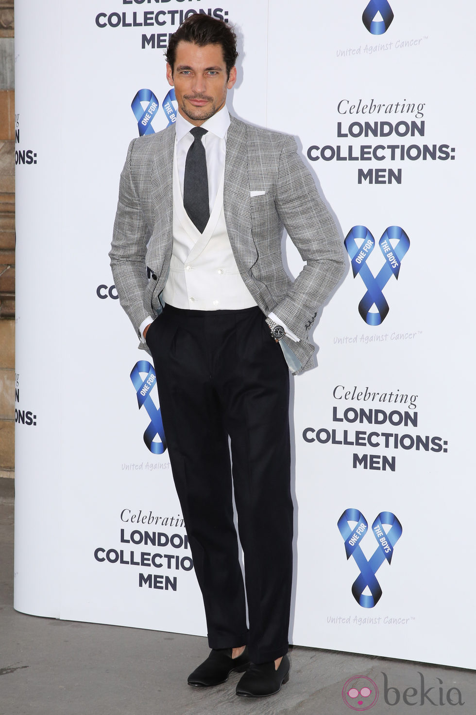 David Gandy en la gala benéfica 'One for the Boys'