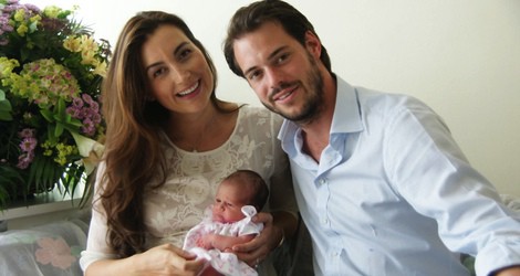 Félix y Claire de Luxemburgo presentan a su hija Amalia