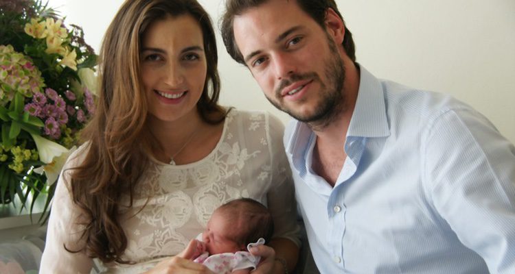 Félix de Luxemburgo y Claire Lademacher presentan a su hija la Princesa Amalia