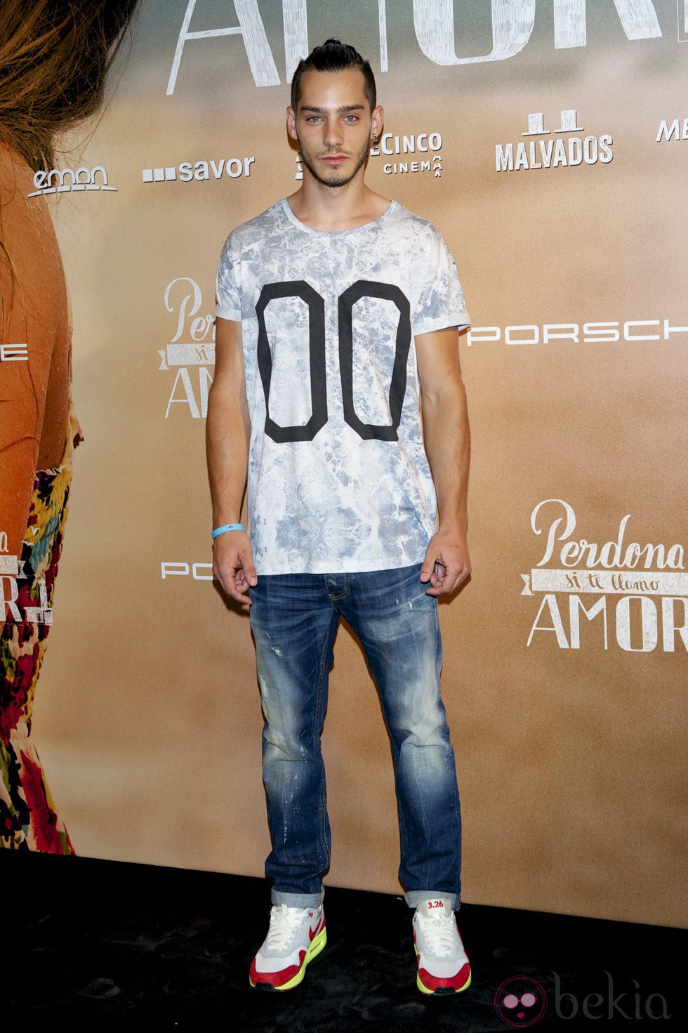 Joel Bosqued en la presentación de 'Perdona si te llamo amor'