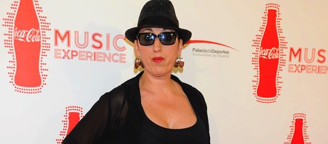 Rossy de Palma en el concierto de Miley Cyrus en Madrid