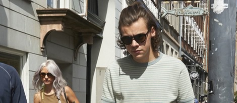 Harry Styles pasea en las calles de Copenhague.